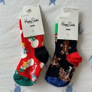 Happy Socks, Children’s Holiday Crew socks, 0-12 months